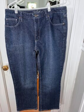 Lee Women's Dark Blue Straight Leg Jeans